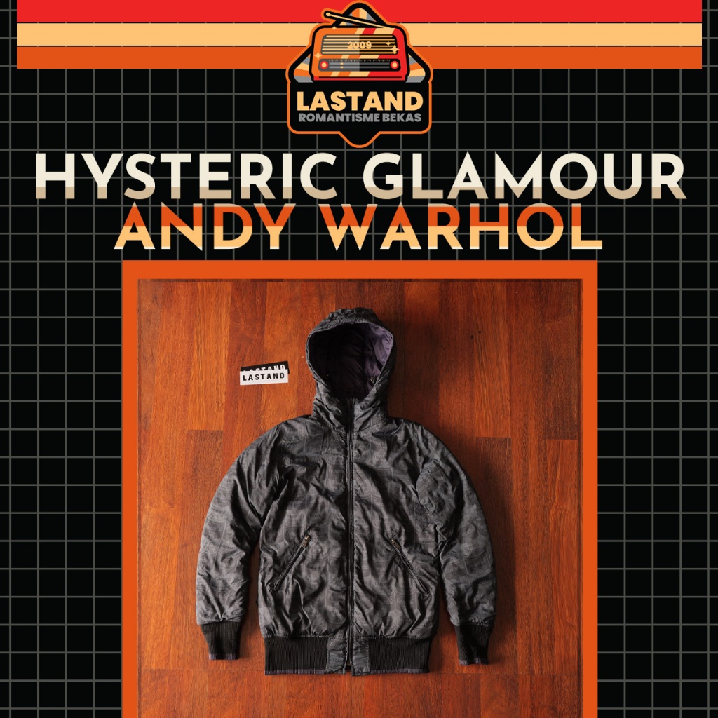 Jaket Hysteric Glamour x Andy Warhol