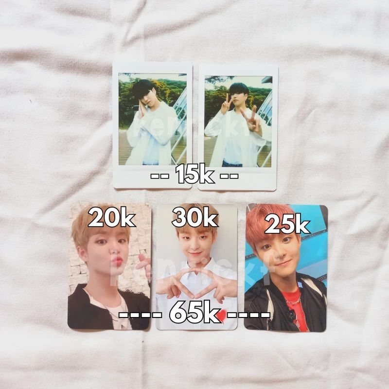 Treasure photocard PC jaehyuk jihoon polaroid morning night ktown chapter 3 chapter 2 chapter 1