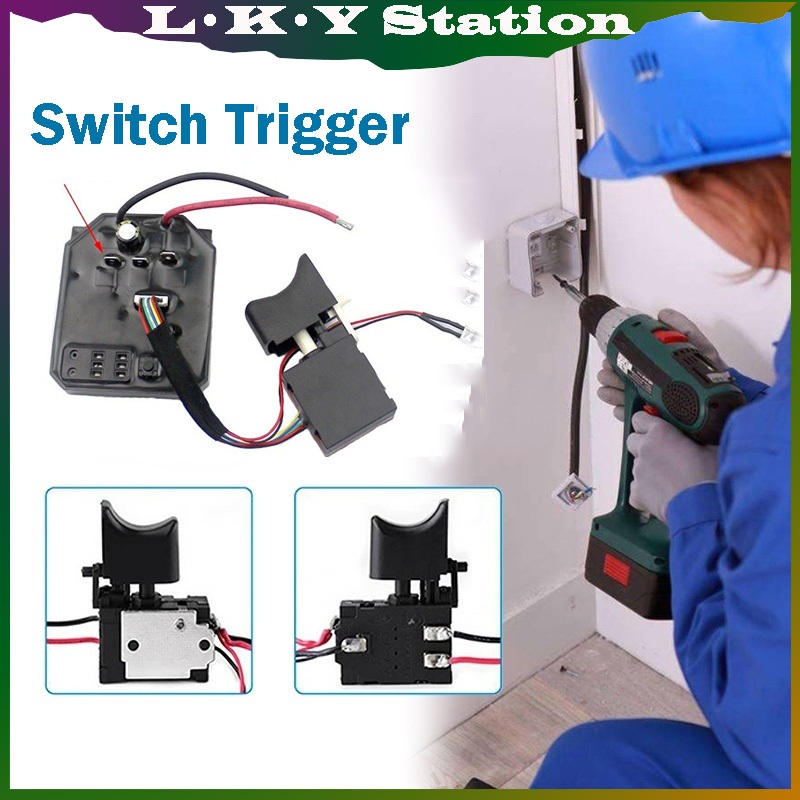 Saklar Modul Impact Wrench JLD Esc Speed Controller Impact Wrench Drill Brushless JLD Switch