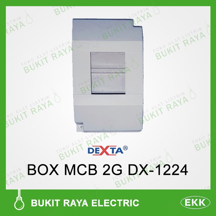 Dexta Box MCB 2G Biasa DX-1224 2 Grup Murah