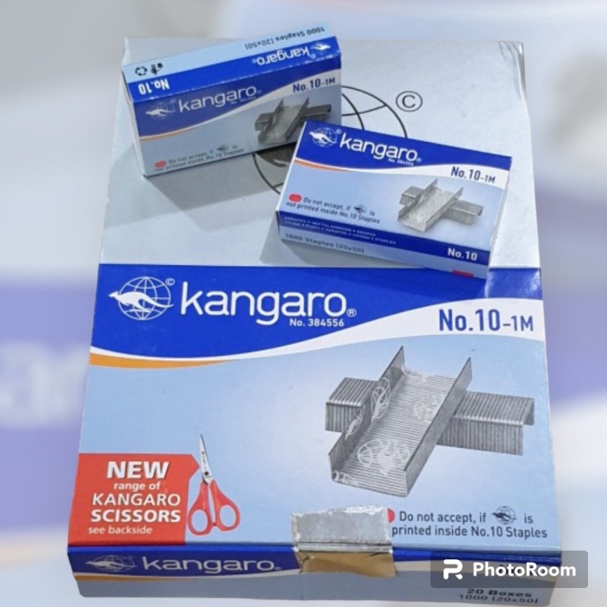 

Isi Stapler Kangaro 1 isi 2 pcs Anak Hekter Staples KODE S6P7