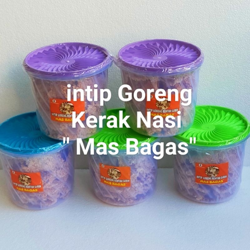 

intip Goreng Kerak Nasi gurih renyah toples 5 liter/ berat 400gram