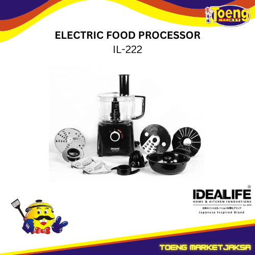 ELECTRIC FOOD PROCESSOR IL-222 IDEALIFE