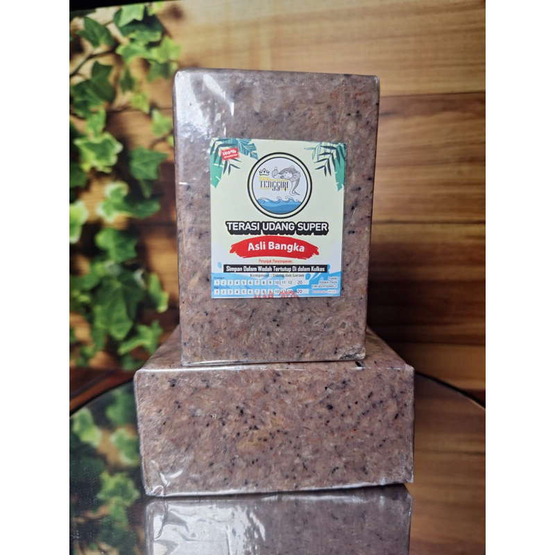 

250gr Halal Terasi bangka super ala Terasi Toboali atau Belacan Udang Mentah Khas Bangka Kualitas Super