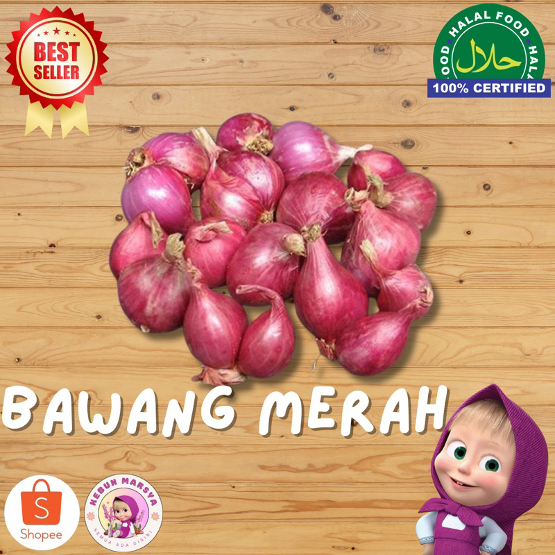 

Bawang Merah @100gram - Kebun Marsya