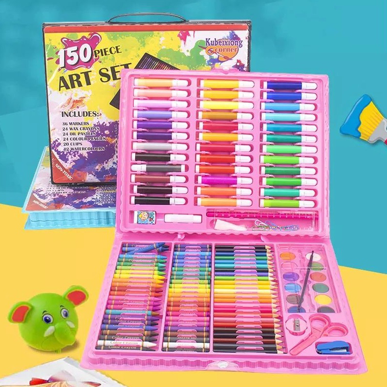 

Crayon Set 15 Pcs Pensil Warna Lengkap Alat Lukis Anak Crayon Anti Air KODE J4G6