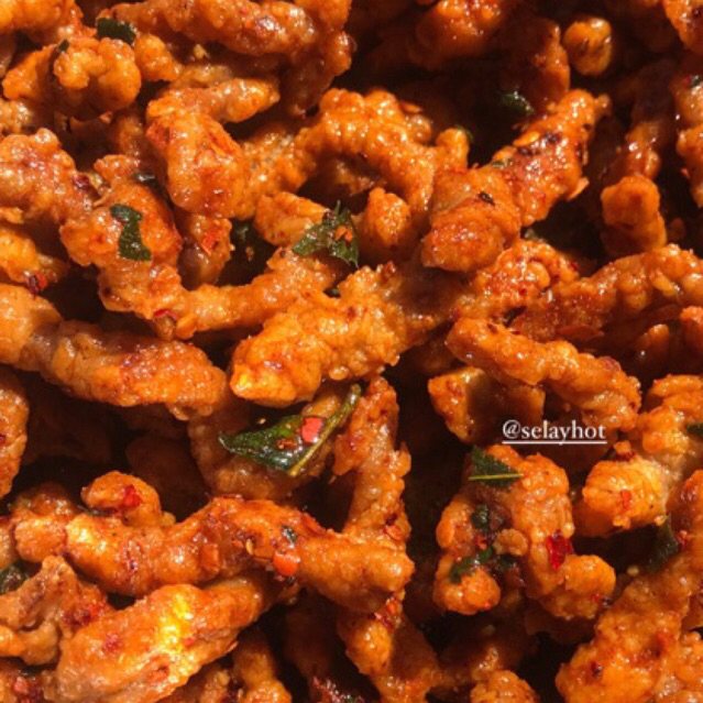 

100 gr KRIPIK USUS PEDAS & ORIGINAL DAUN JERUK | selayhot