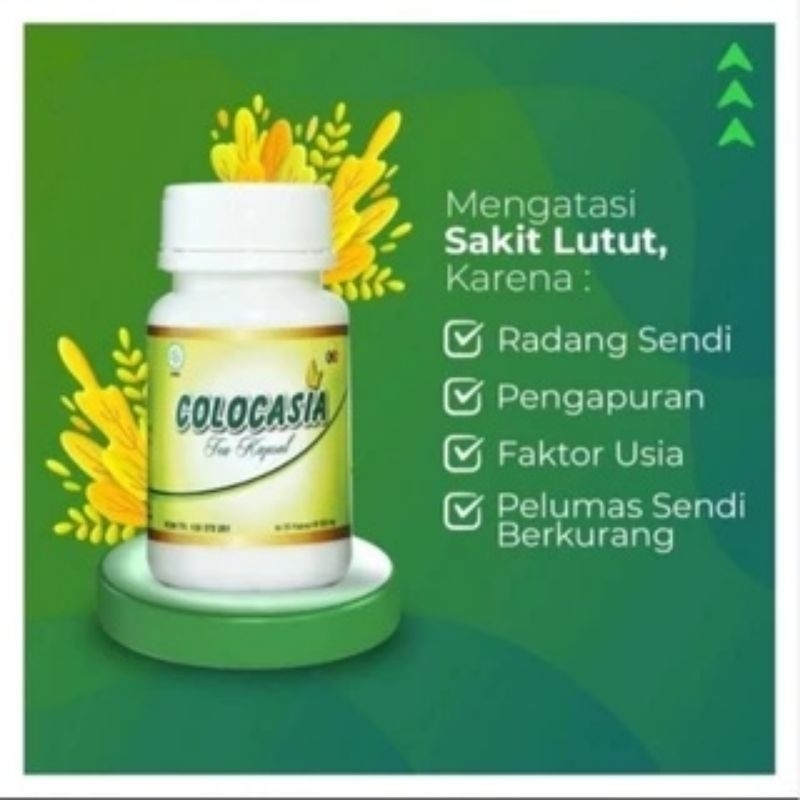 Obat Colocasia Tea Kapsul Herbal