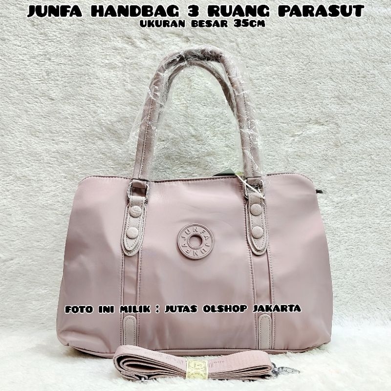 TERBARU  TAS SELEMPANG JUNFA MODE K2530-558 BAHAN PARASUT BESAR