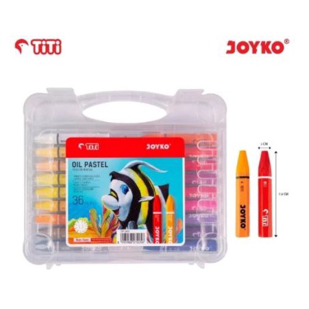 

CRAYON KRAYON TITI JOYKO OIL PASTEL 36 WARNA KODE B5L5