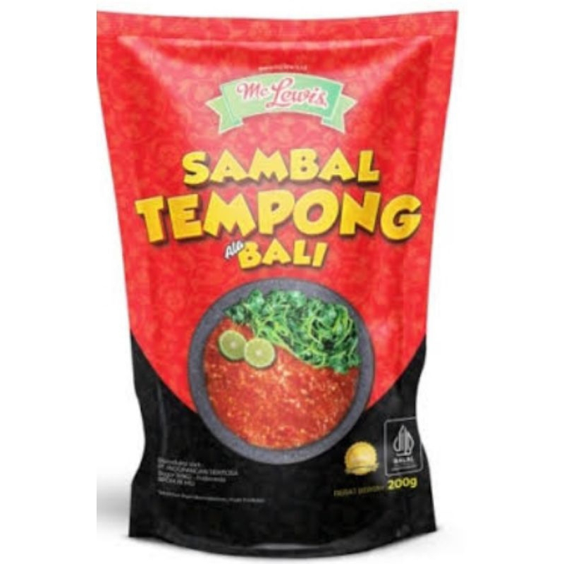 

MC Lewis Sambal Tempong 200gr Sambel Tempong
