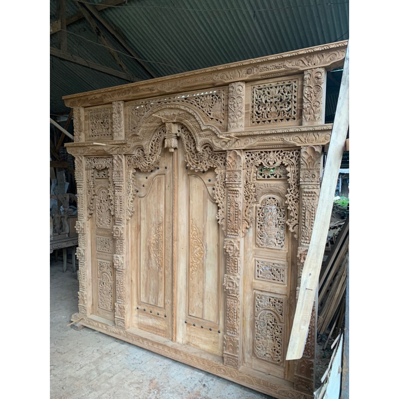 gebyok ukir pintu gebyok ukir pintu rumah gebyok kayu jati