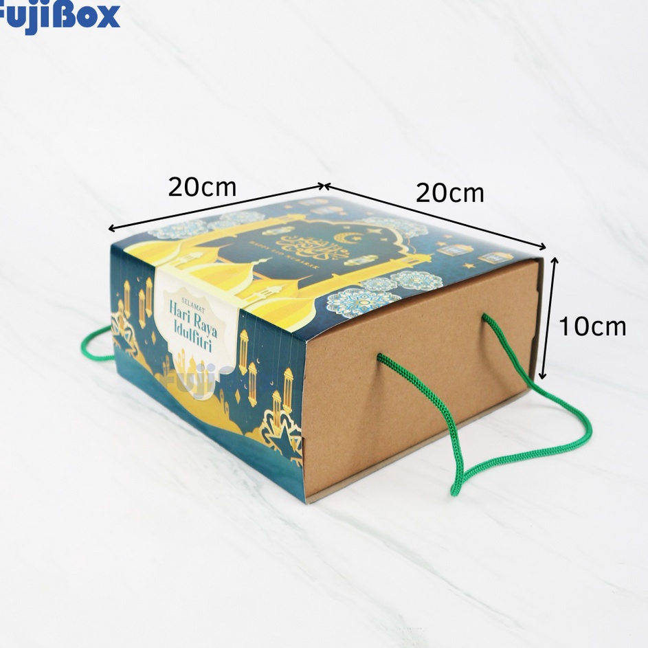 

HJ6 Box Kotak Tali Hampers Lebaran Fujibox 2 x 2 x 1 5 Pcs