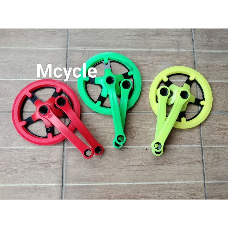 Gear Crank Sepeda Single Fixie, Minion, Lipat 44T