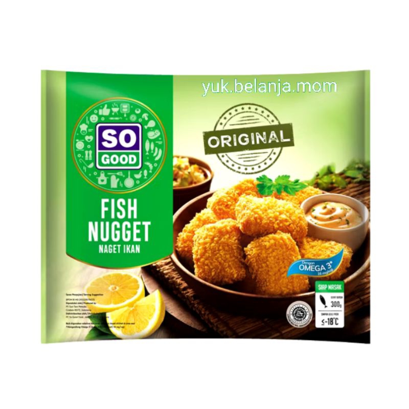 

so good fish nugget 300gr