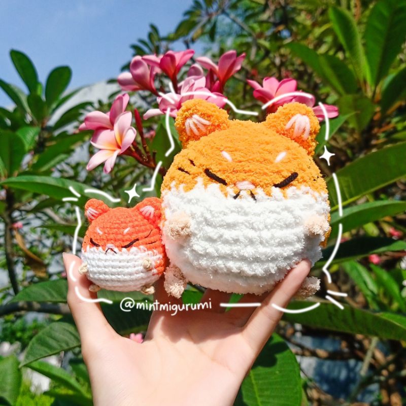 Campbell Russian Hamster - Amigurumi / Boneka Rajut