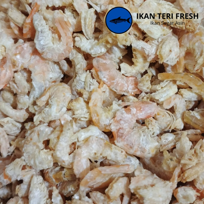 

Ebi Kering Tanpa Kulit | Udang Ebi Kering 100 Gram