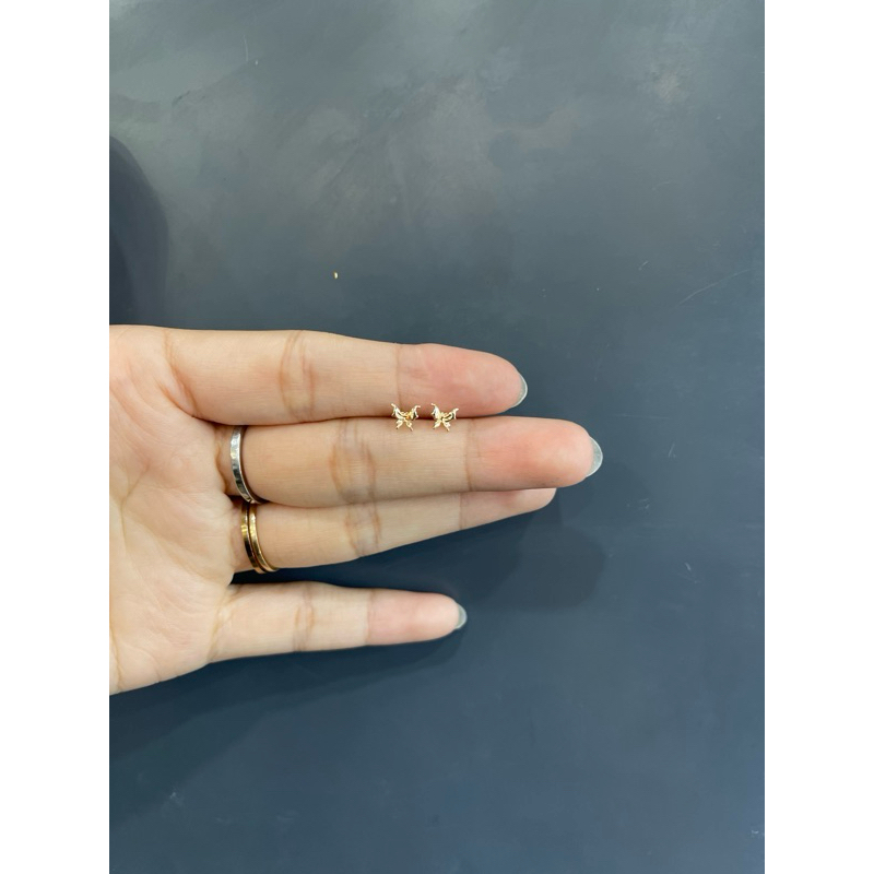 anting tusuk / Giwang / Piercing Butterfly Kecil Xuping ORI