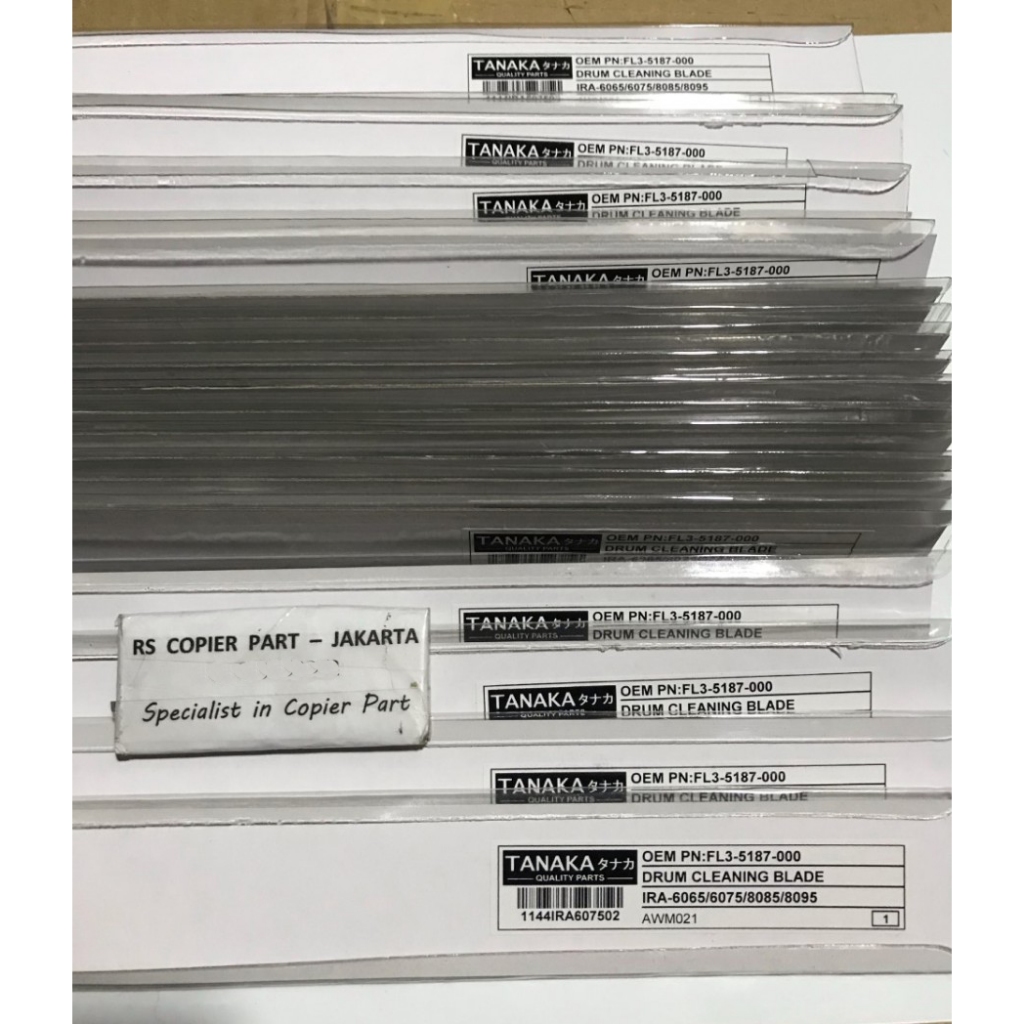 Cleaning Blade Drum - IRA 6075 - Tanaka - 6291