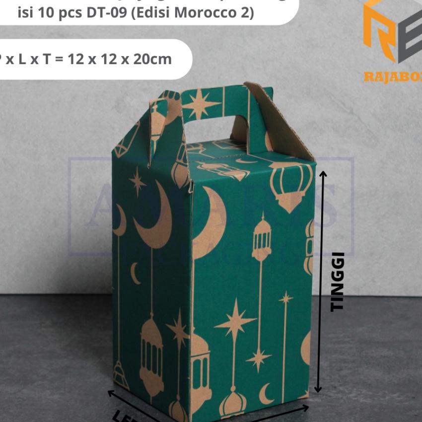 

KI3 Kardus Die Cut Tas Jinjing Isi 3 Toples 25 Gr Isi 1 Pcs DT9 Amaris Packaging