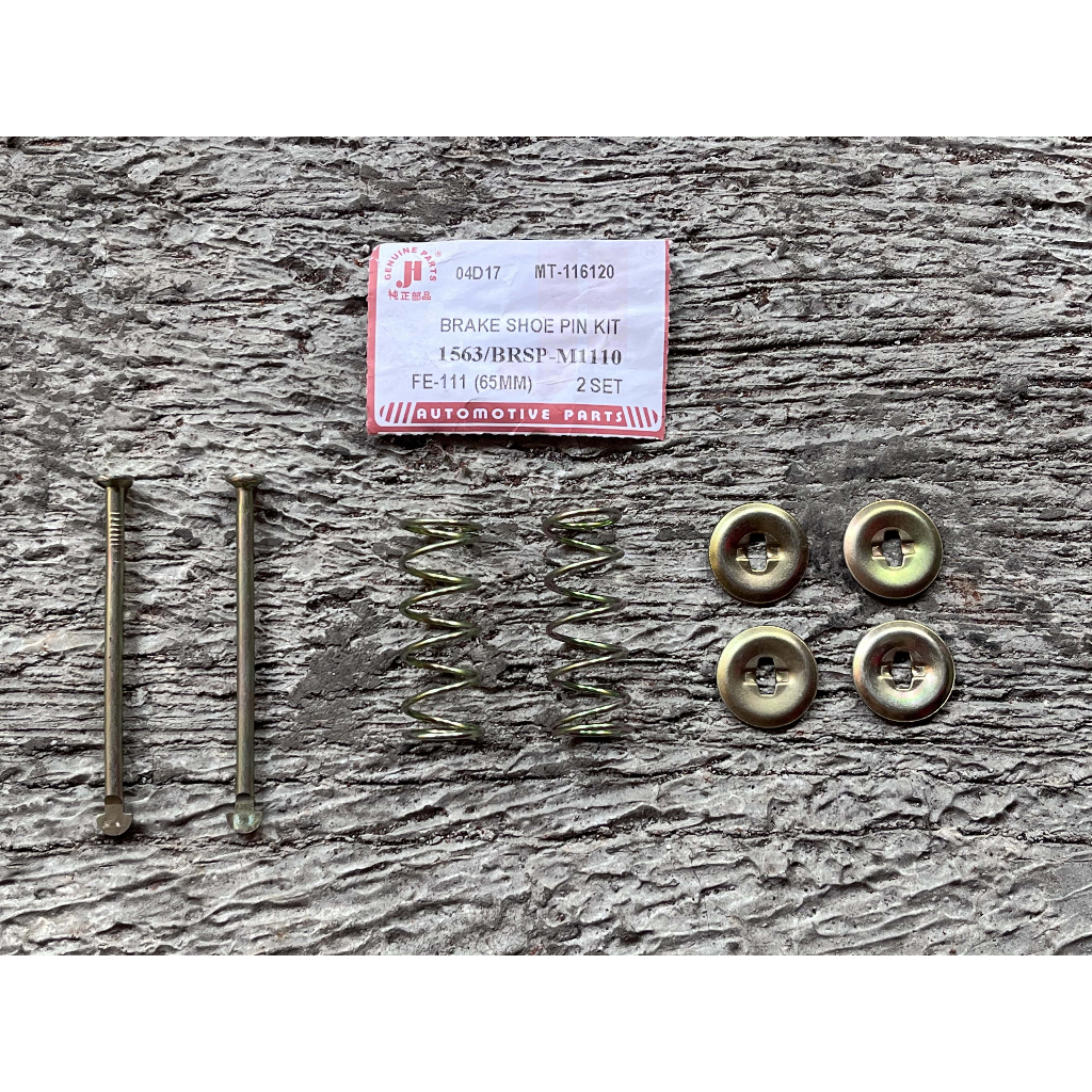 Brake Shoe Pin Kit Mitsubishi Colt Diesel 100PS (FE-111) Panjang 65 MM 2 SET Merk LJ Parts