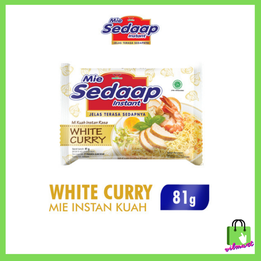 

Sedaap Mie Instan White Curry 81 gr