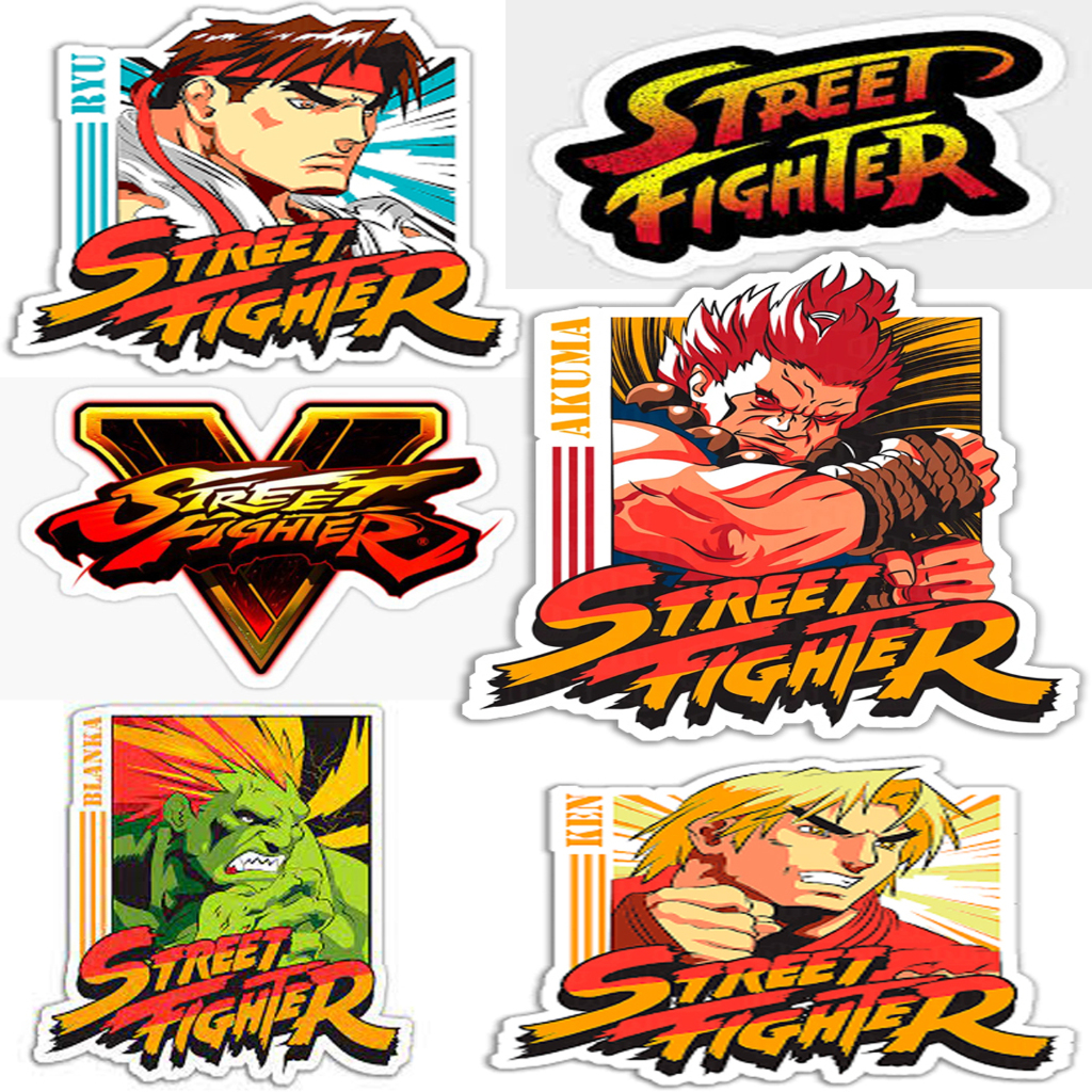 

Sticker Game Street Fighter