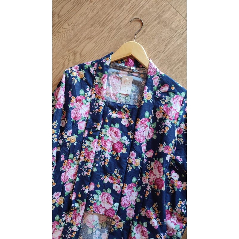 Alura Navy Kebaya Kutubaru instan Bridesmaid dress Jawa