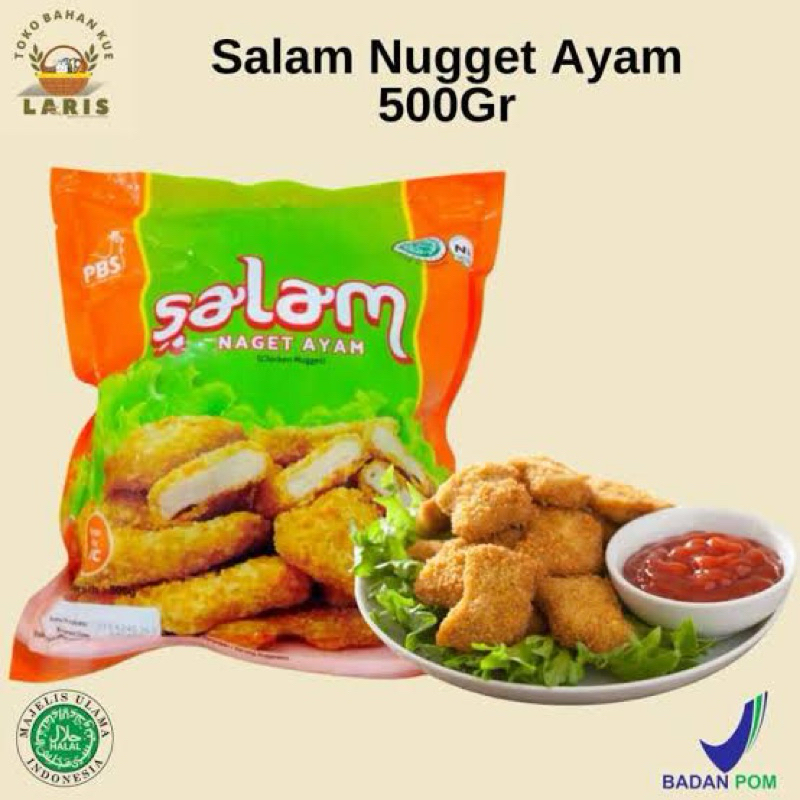 

Salam nugget/naget ayam 250 gram