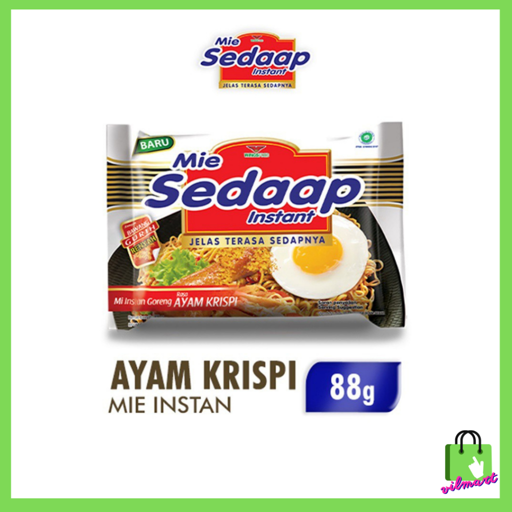 

Sedaap Mie Instan Goreng Ayam Krispi 88 gr