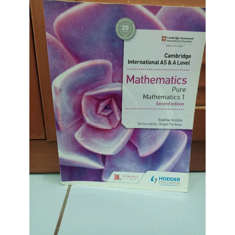 

Buku baru Pure Mathematics buat AS and A level