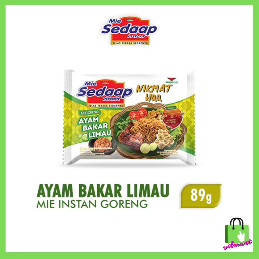 

Sedaap Mie Instan Ayam Bakar Limau 89 gr