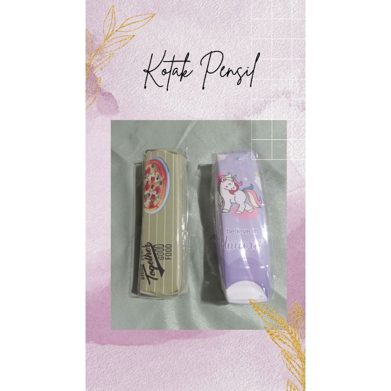 kotak pensil / tempat pensil / karakter / lucu / murah
