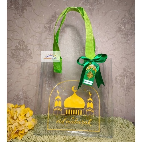 

HJ6 TAS HAMPERS LEBARAN MIKA PVC