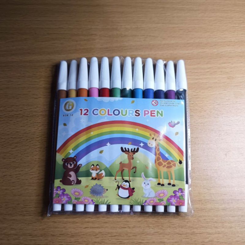 

COLOUR PENSIL / CAT AIR / PENSIL WARNA WARNI / KLIR AIR VANCO - (12 WARNA)