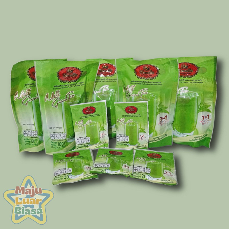 

ChaTraMue Green Tea Instant 3 in 1