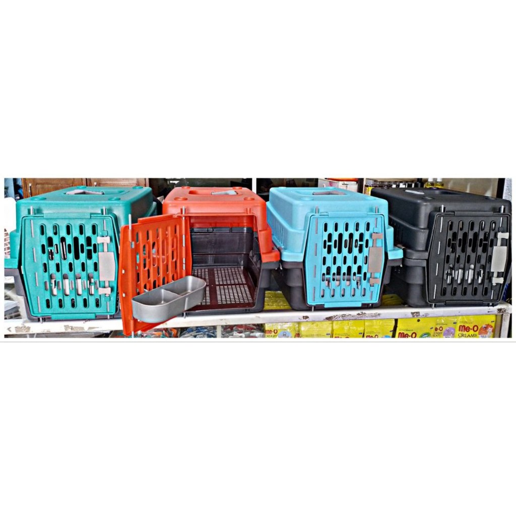 Kandang Kucing Pet cargo (S) carrier tas travel hewan small untuk kucing kelinci kecil