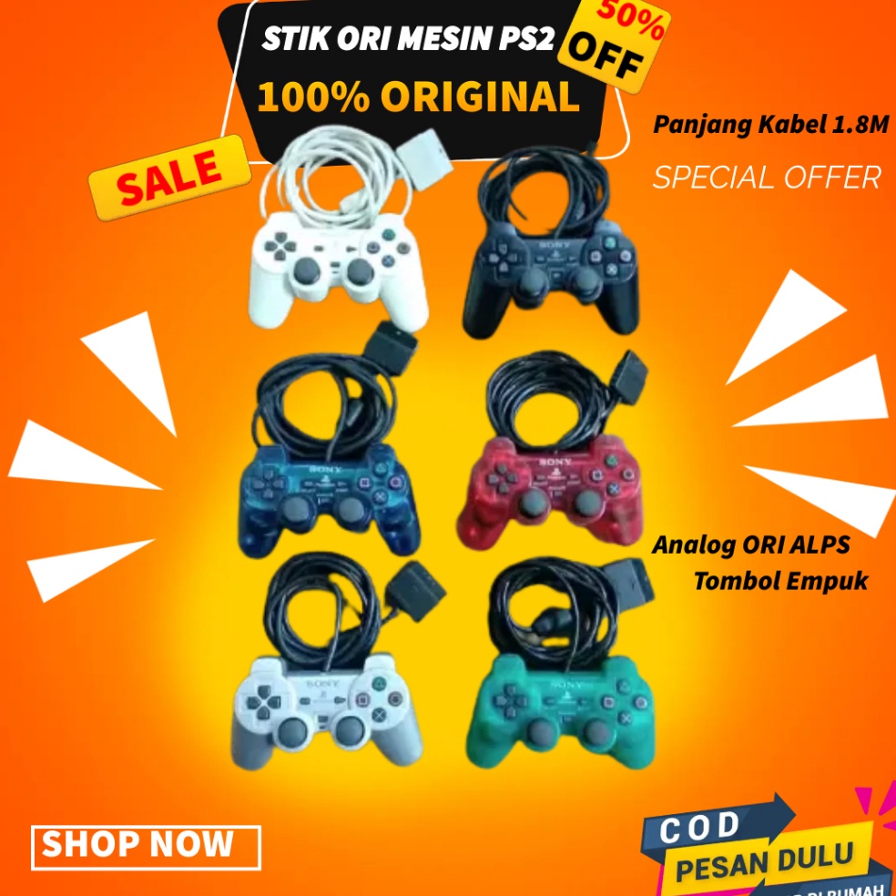 KODE W29Y Stick Stik PS2 PS 2 OM Ori Original Mesin SONY Grade A 1
