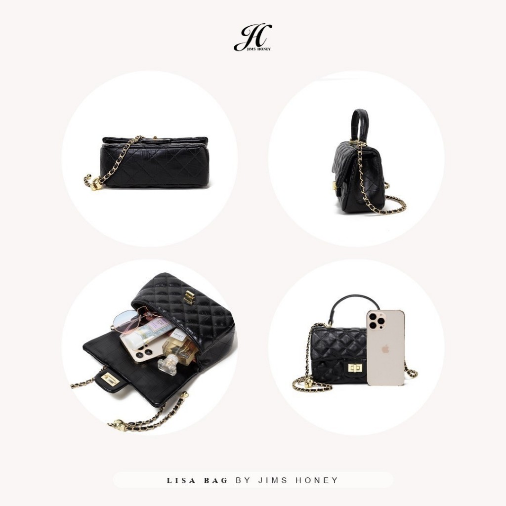 JIMS HONEY LISA BAG Tas Selempang Wanita Slingbag Cewek Jimshoney Trendy Elegan