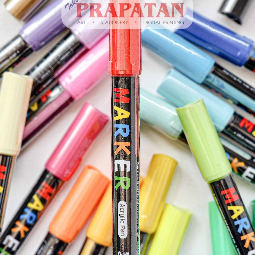 

FG2 MG Acrylic Marker 2mm Acrylic Pen Spidol Akrilik