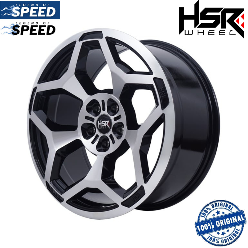 Velg Mobil Racing Ring 20x9 Lubang 5x114,3 HSR MYTH10