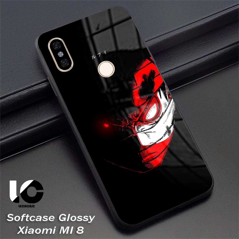 Softcase Glossy Xiaomi MI 8 |LR30| Case Kilau Xiaomi MI8 Kesing Silikon Soft Case HD Quality Leca ca
