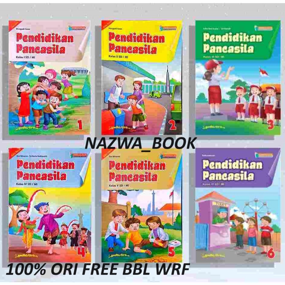 

KODE Q43S BUKU PENDIDIKAN PANCASILA KURMER KLS 123456 YUDHISTIRA