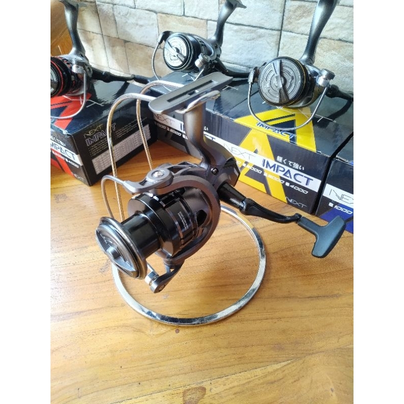 Rell Next Impact One Way Bahan Graphite Aluminium Bukan Power Handle 1000 2000 3000 4000 6000