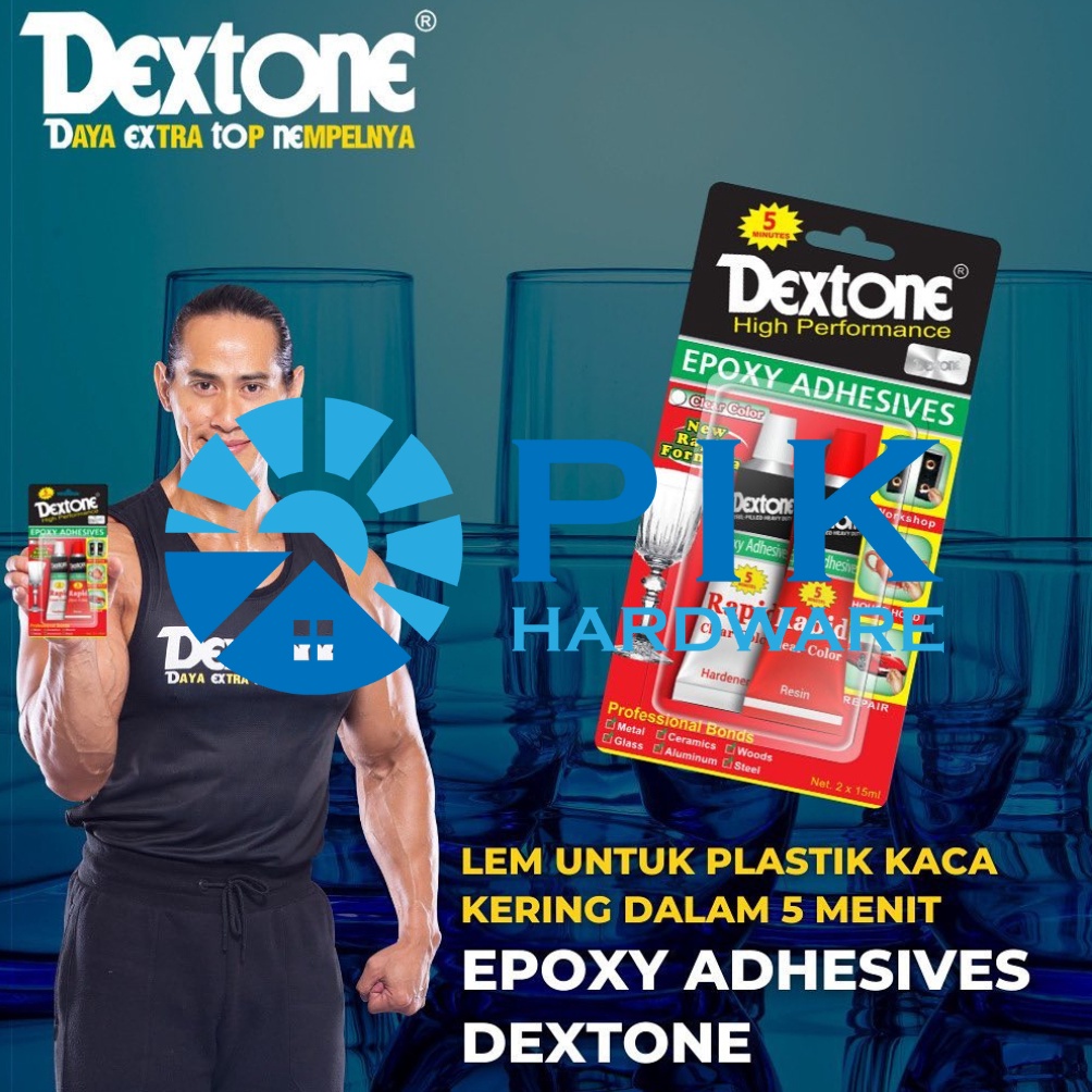 

KODE O63J LEM EPOXY RAPID 5 MENIT DEXTONE CLEAR 3gr LEM BESI CAMPUR BENING ADHESIVES SERBAGUNA