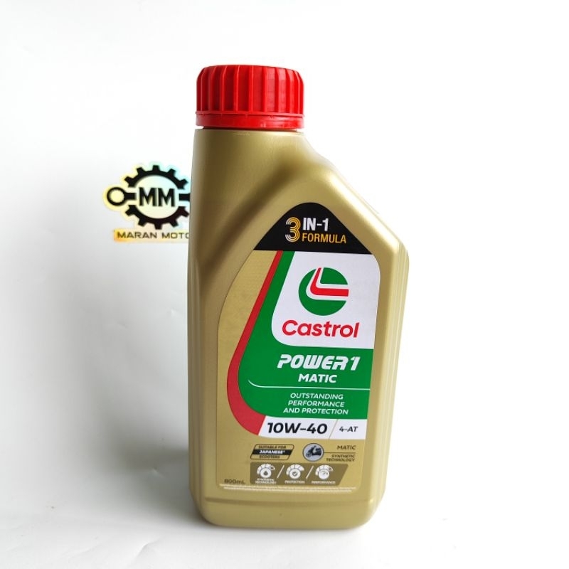 OLI CASTROL POWER 1 MATIC 10W-40 800ML
