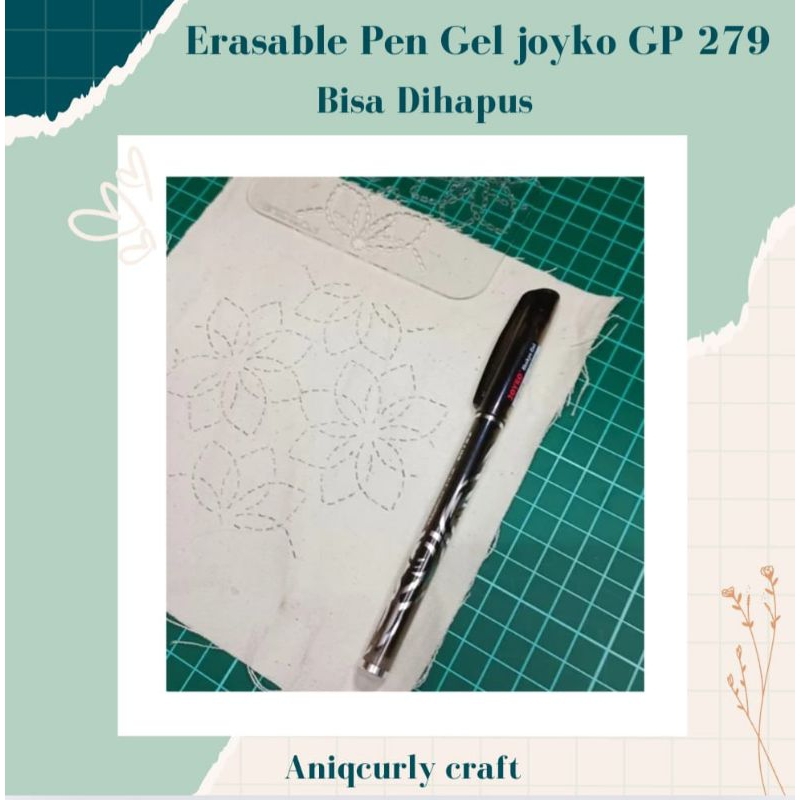 Erasable Pen Gel Joyko GP 279 black