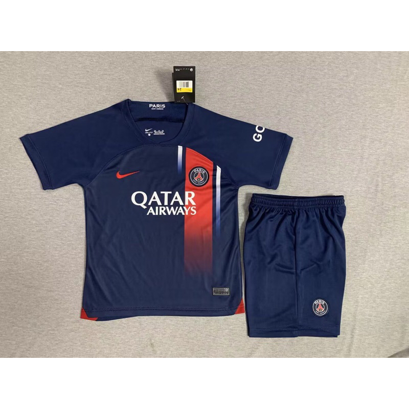 Setean baju jersey bola anak club PSG HOME 2023/2024