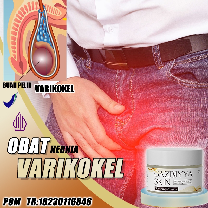 【BPOM】Obat varikokel obat hernia obat turun berok dewasa obat varises 30g Paling Ampuh Bengkak Benjo