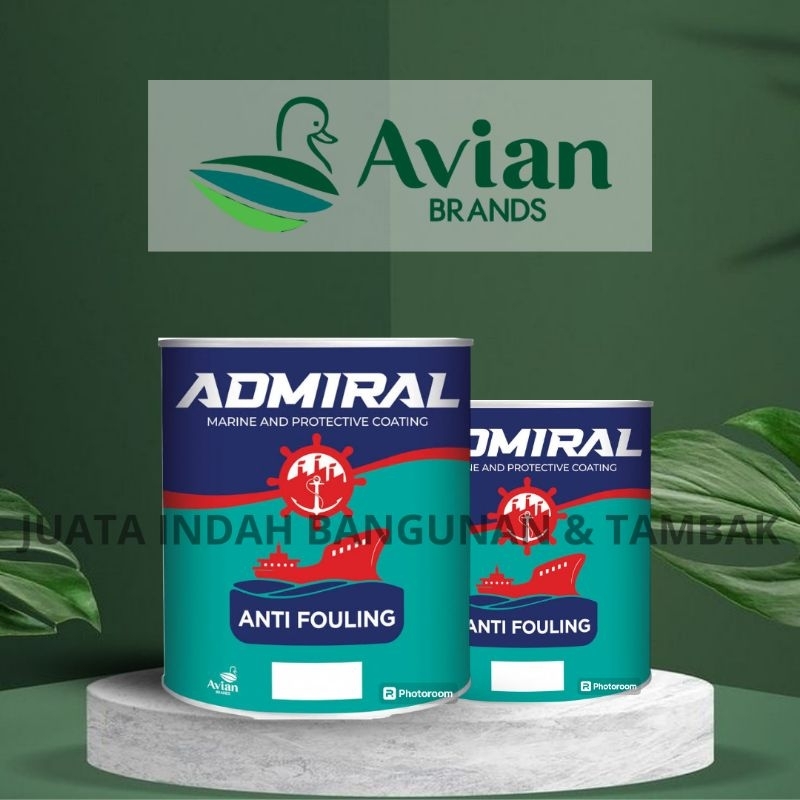 ADMIRAL ANTI FOULING 1KG  | CAT KAPAL | CAT PERAHU | CAT PELAPIS ATAU CAT UTAMA LAMBUNG KAPAL | CAT 